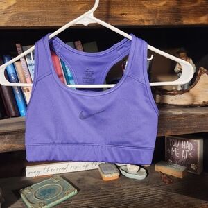 Nike Women's Vibrant Purple Sports Bra